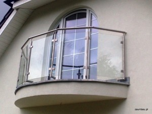 balustrada szklana 1